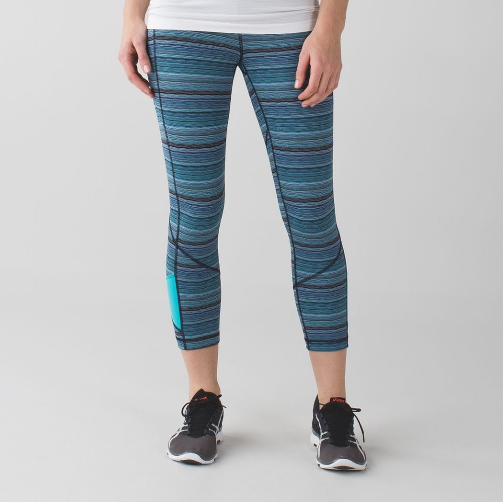 SOLD Lululemon Pace Rival Crop Size 4 - Picture 1 of 5